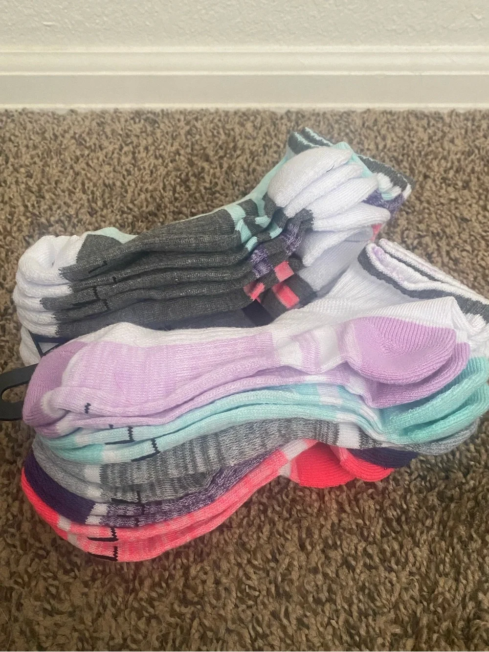 Pack of Girl’s Athletic Socks - 10 Pack